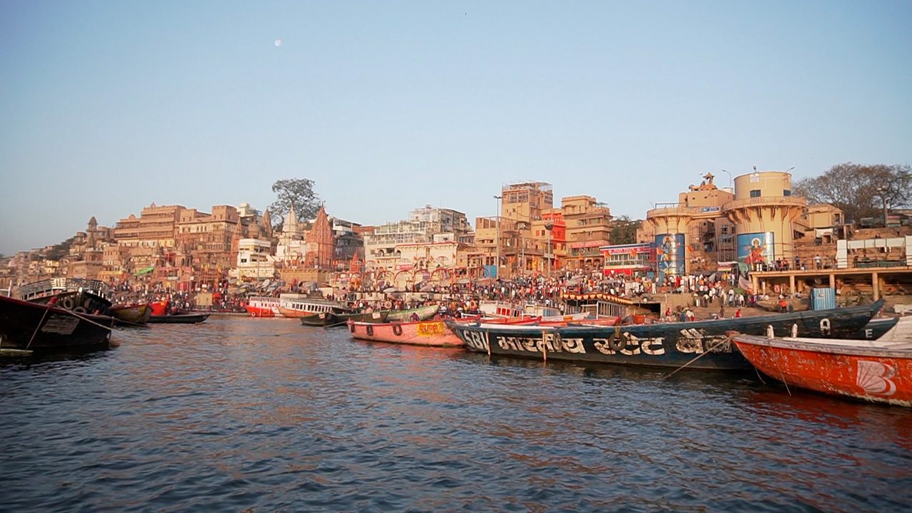 Varanasi Ganga Aarti ceremony